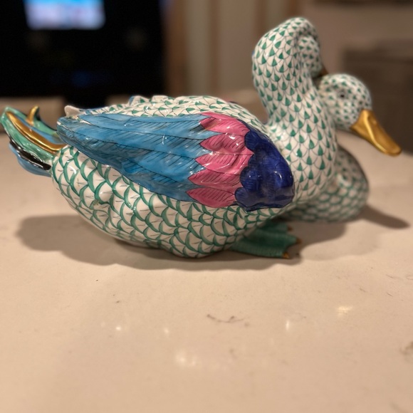 Herend green fishnet X large - Picture 4 of 5